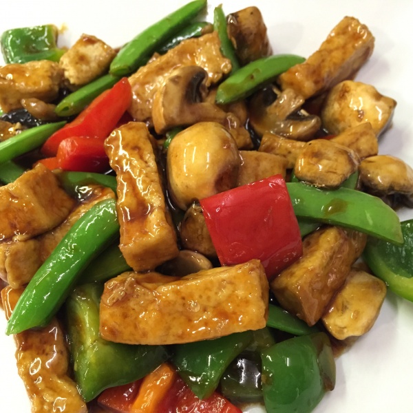 Order V6. Spicy Garlic Vegetable Tofu food online from Mint chinese and thai cuisine store, Chamblee on bringmethat.com