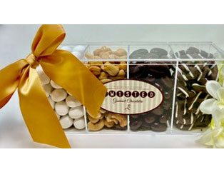 Order Chocolate & Nut Gift Arrangement food online from Twisted Gourmet Chocolates store, Passaic on bringmethat.com