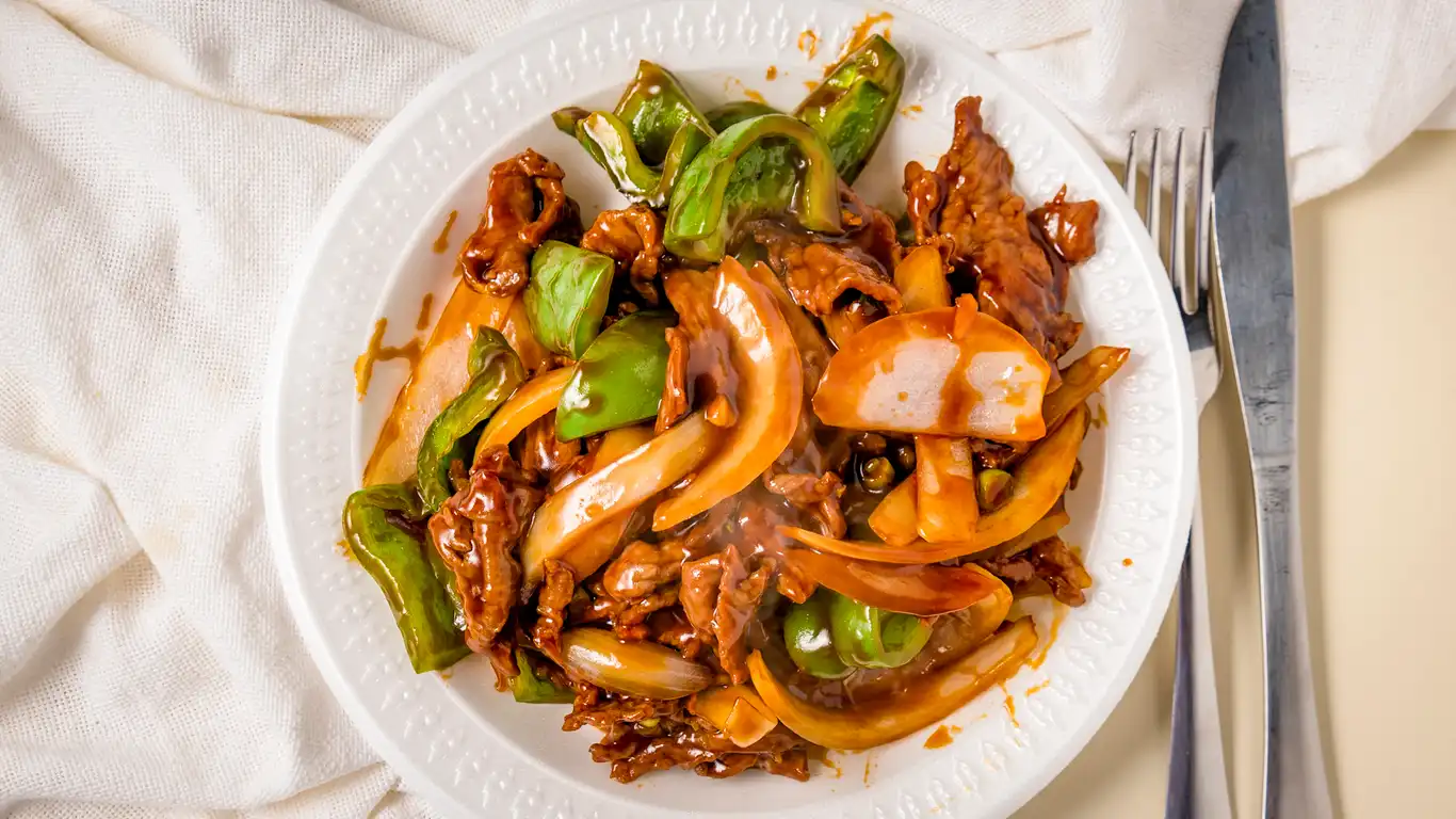 Order Pepper Steak with Onion food online from Hong Kong Garden store, Somerville on bringmethat.com