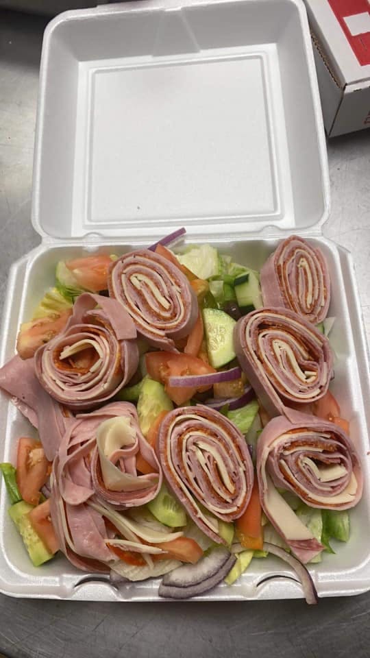 Order Antipasto Salad - Small food online from Villa Pizzeria store, Exeter on bringmethat.com