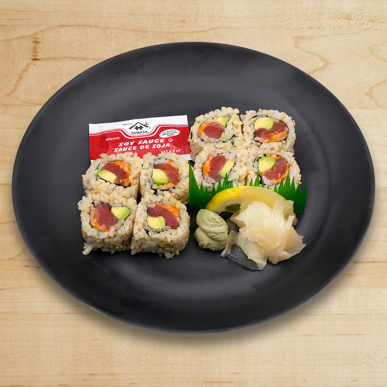 Order Spicy Tuna Avocado Roll food online from Tosai store, Los Angeles on bringmethat.com