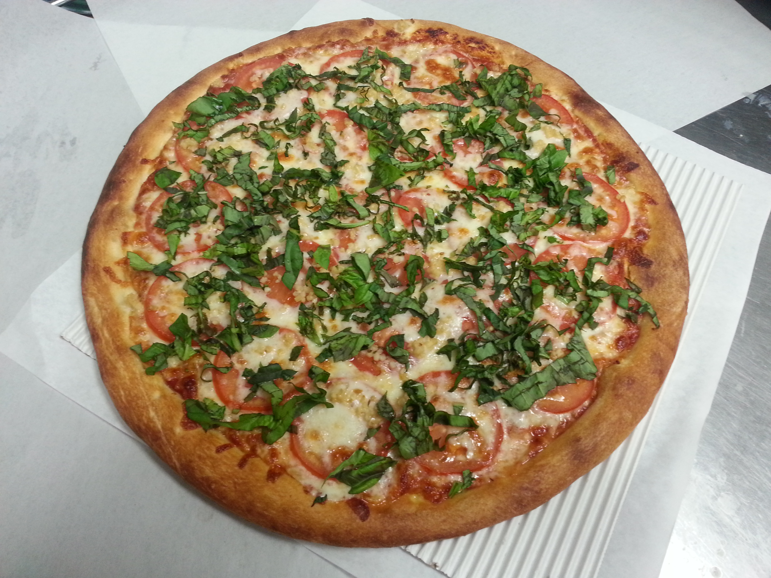 Order Margherita Pizza food online from Brick Oven Pizza store, Moorpark on bringmethat.com