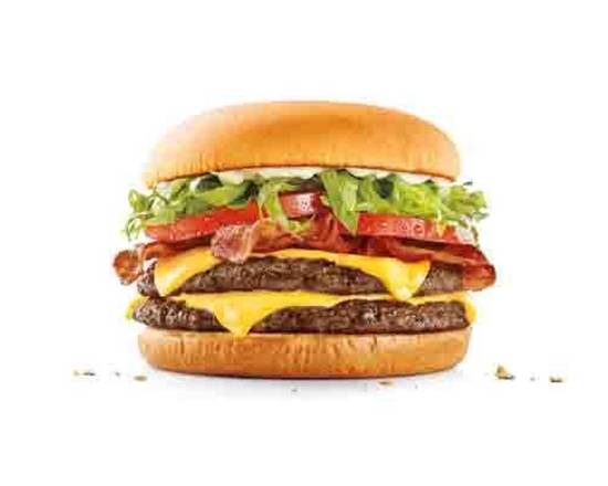 Order Supersonic Bacon Double Cheeseburger food online from Sonic store, Dekalb on bringmethat.com