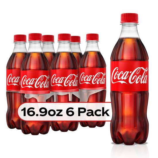Order Coca-Cola Soda (16.9 oz x 6 ct) food online from Rite Aid store, CLARKS SUMMIT on bringmethat.com