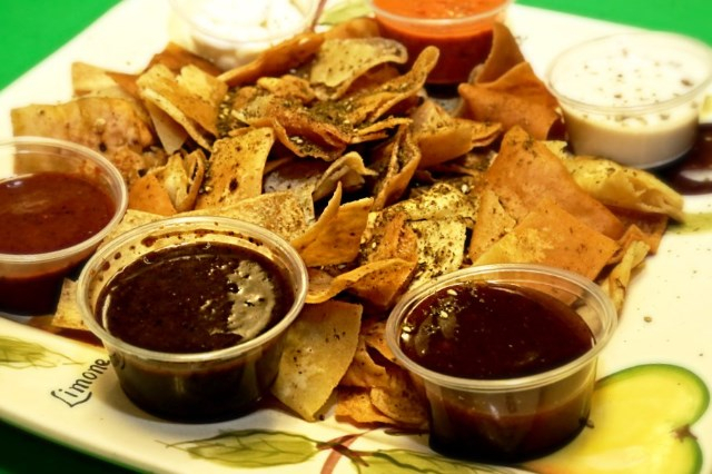 Order Sauce Sampler food online from Dolce Wraps Mediterranean Grill store, Fairview Park on bringmethat.com