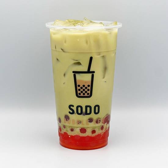 Order Matcha Milk Tea food online from Sodo Poke And More store, Seattle on bringmethat.com
