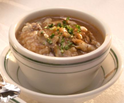 Order Cup of Seafood Gumbo food online from Poorboy's Riverside Inn store, Broussard on bringmethat.com