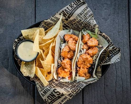 Order Boom Boom Shrimp Tacos food online from Walk-On's Sports Bistreaux store, Hollywood Park on bringmethat.com