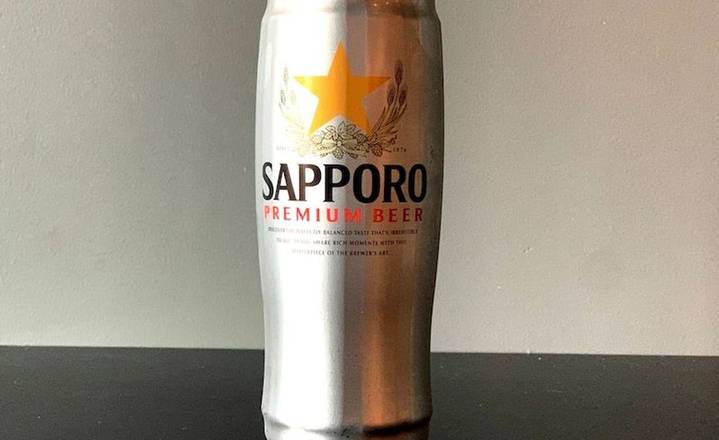 Order SAPPORO PREMIUM 22 OZ. | LAGER food online from Tokyo Hot Chicken By Mina store, San Francisco on bringmethat.com