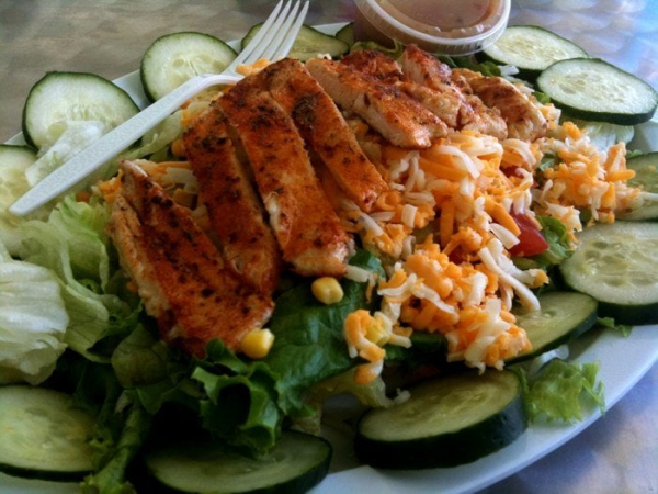 Order Jackie Joyner Keresee Salad food online from MVP Grill store, Long Beach on bringmethat.com