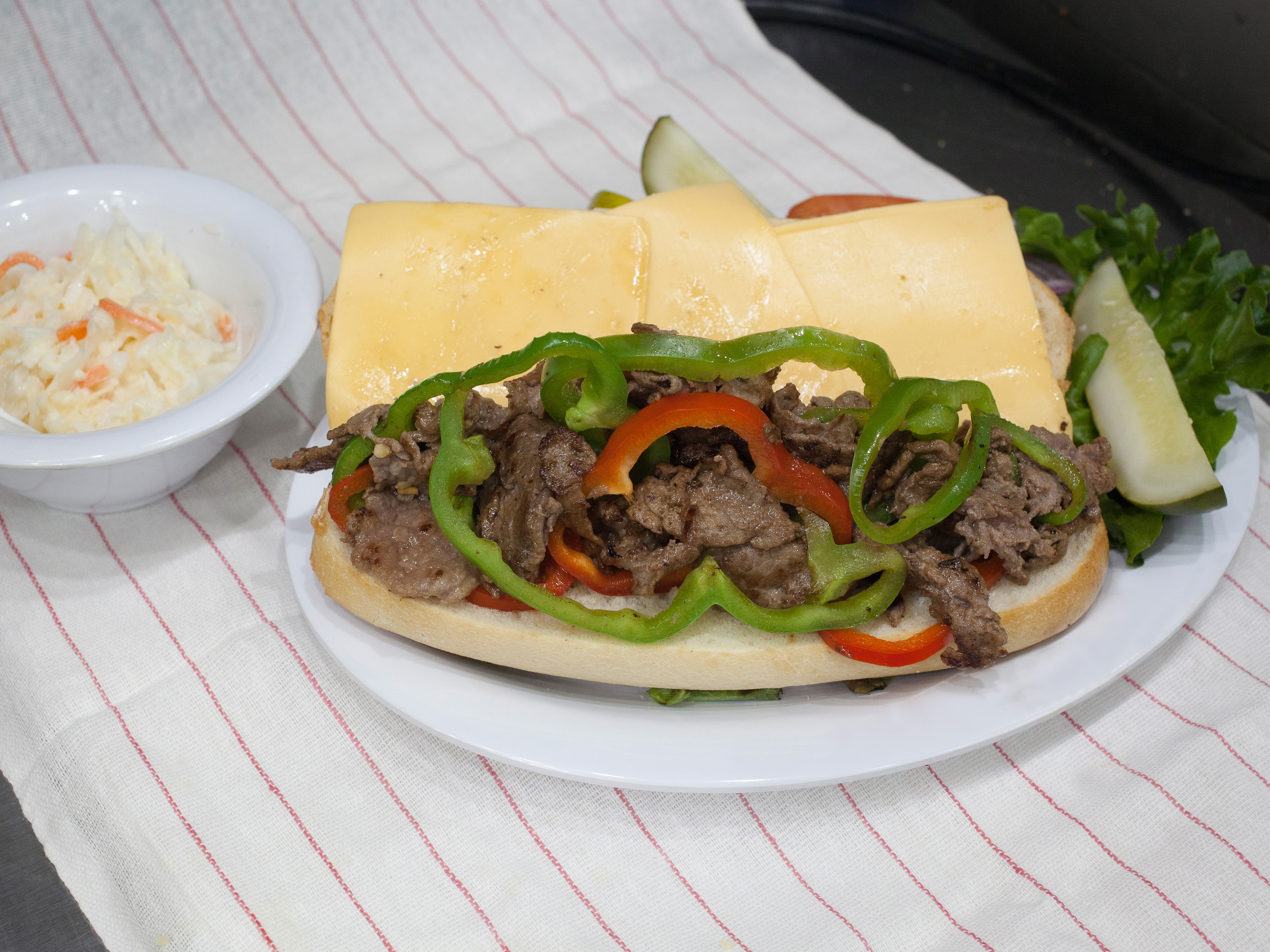 Order Philly Cheesesteak Sandwich food online from Fresh Food Farm store, New York on bringmethat.com