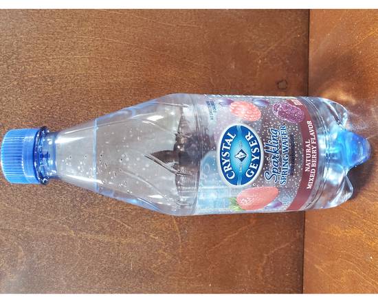 Order Crystal Geyser Berry (18 oz) food online from Friends Market store, South San Francisco on bringmethat.com