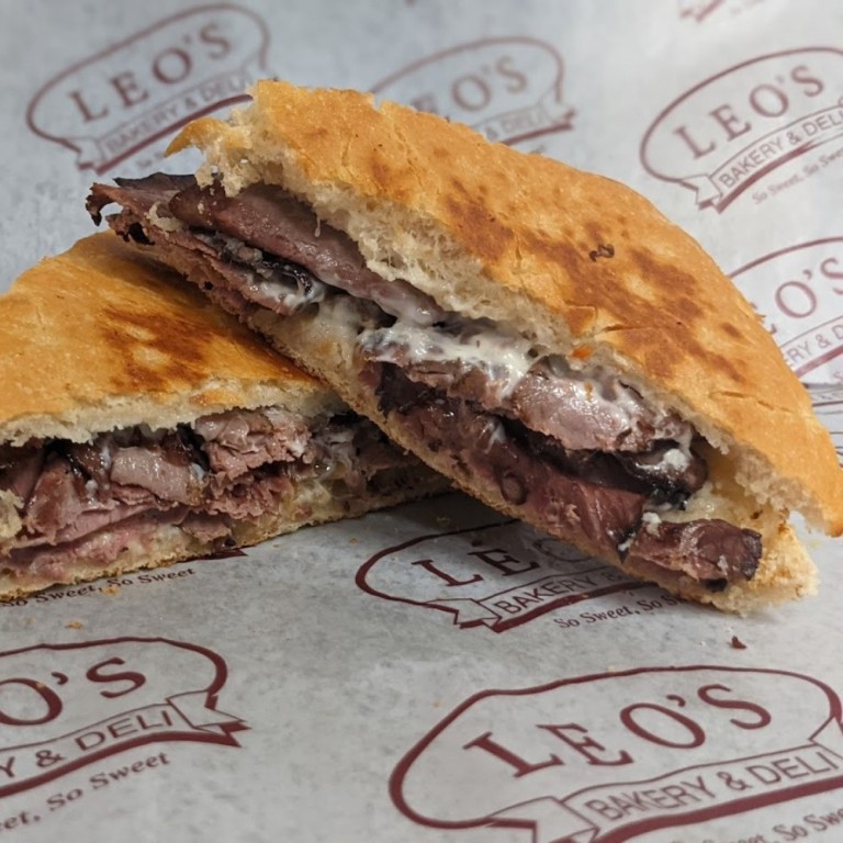 Order Roast Beef (Panini) food online from Leo Bakery & Deli store, East Rochester on bringmethat.com