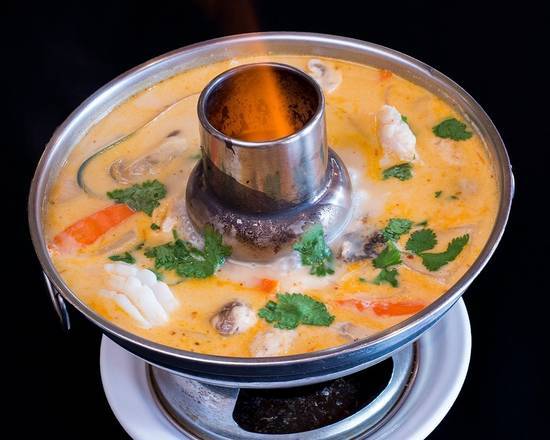 Order  - 31 - TOM KHA SOUP food online from Thaibodia Bistro store, Milpitas on bringmethat.com