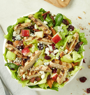 Order Chicken Harvest Entree Salad food online from Donatos Pizza store, Owensboro on bringmethat.com