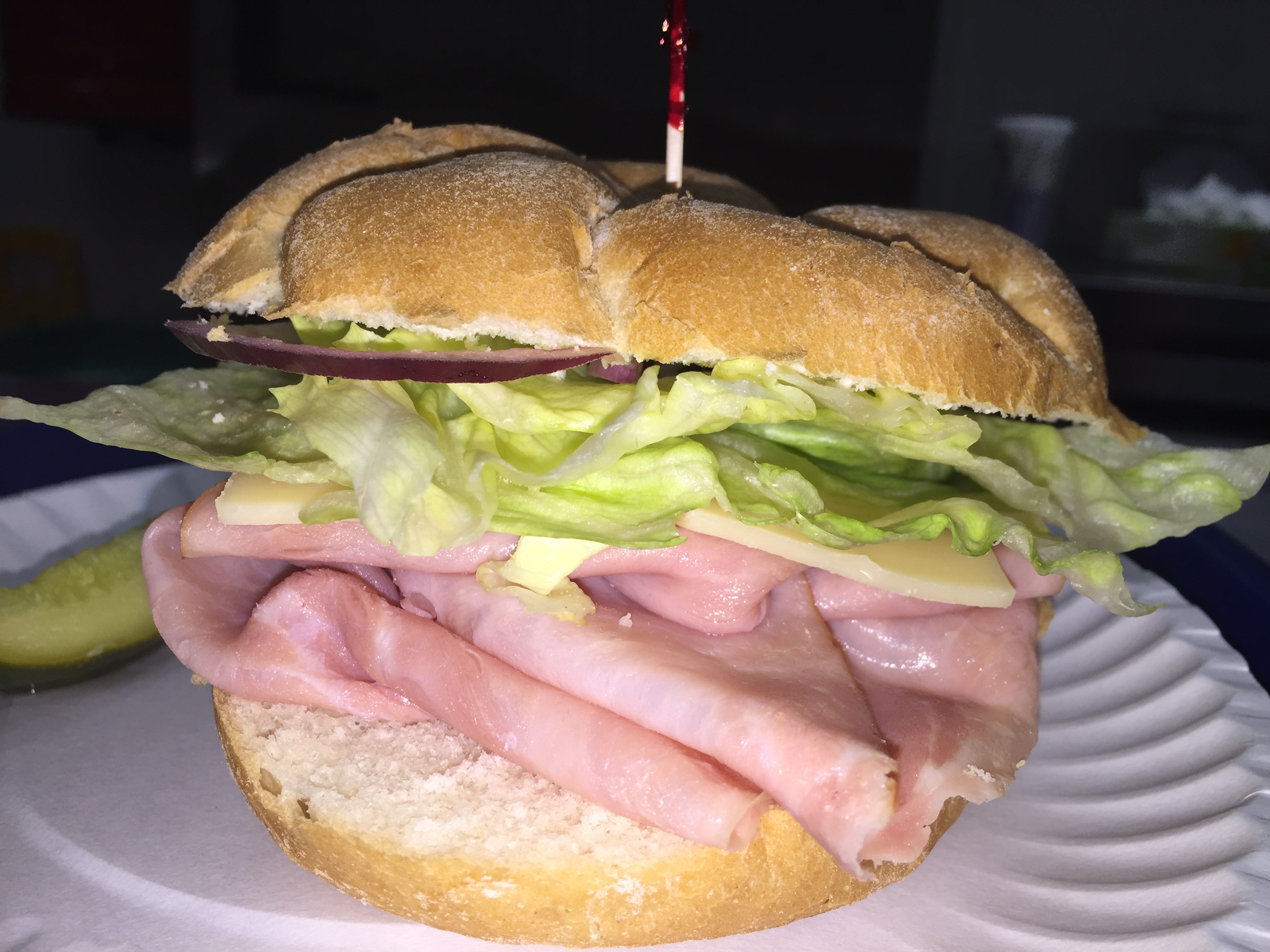Order Ham and Cheese  Sandwich food online from The Beef Brothers Deli & Catering store, Ellicott City on bringmethat.com
