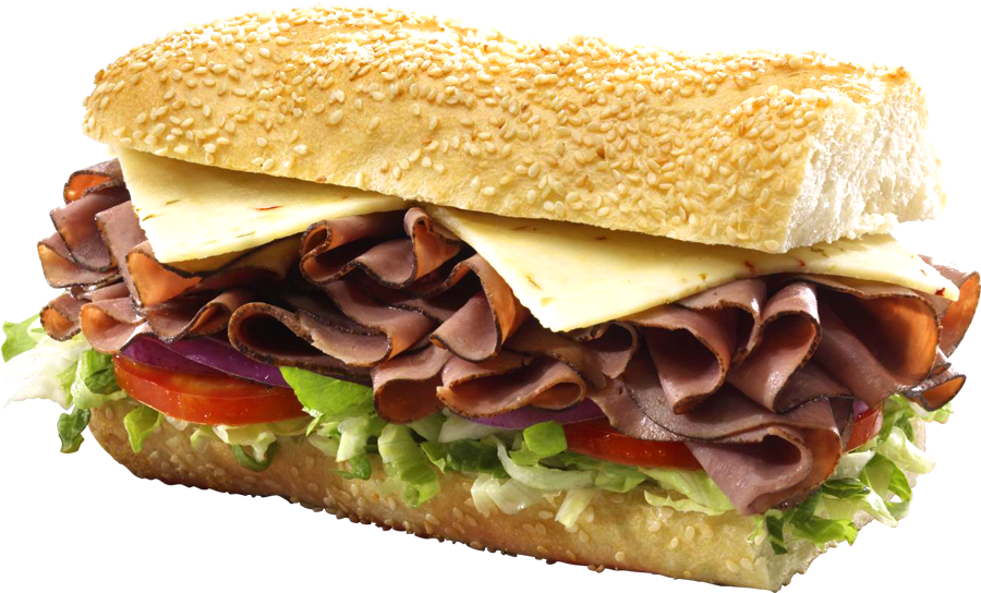 Order 7" Roast Beef and Cheese Sandwich food online from Getgo store, Avon on bringmethat.com