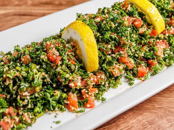 Order Lusy's Tabouleh Salad food online from Lusy's Mediterranean Cafe store, Los Angeles on bringmethat.com