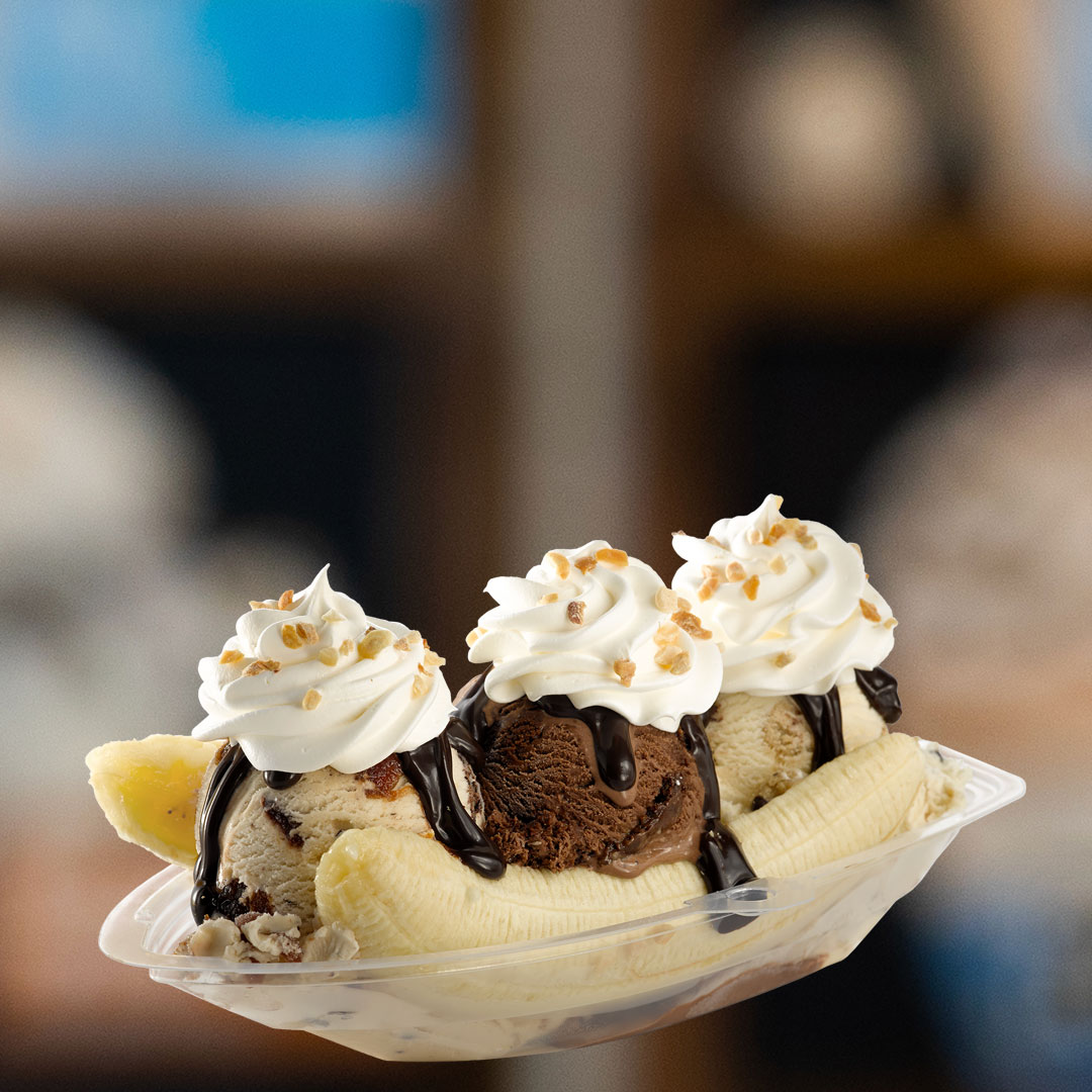 Order Banana Split food online from Ben & Jerry's store, Manchester on bringmethat.com
