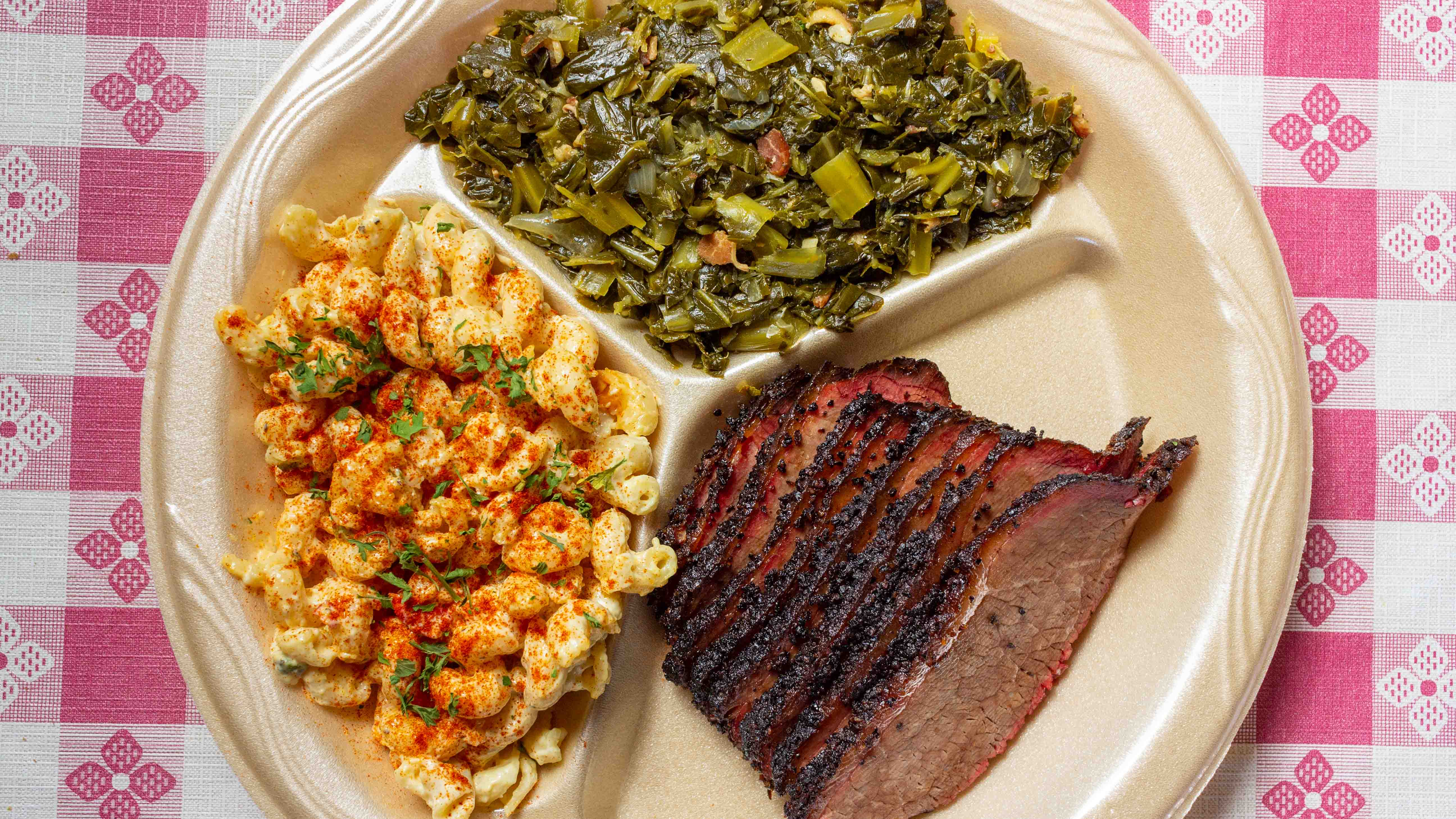 Order Brisket Plate food online from C&J Barbeque store, College Station on bringmethat.com