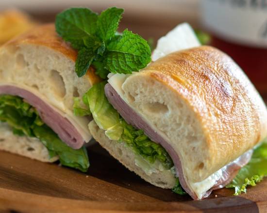 Order Custer's Ham Sandwich food online from Shayna's Place store, Dallas on bringmethat.com