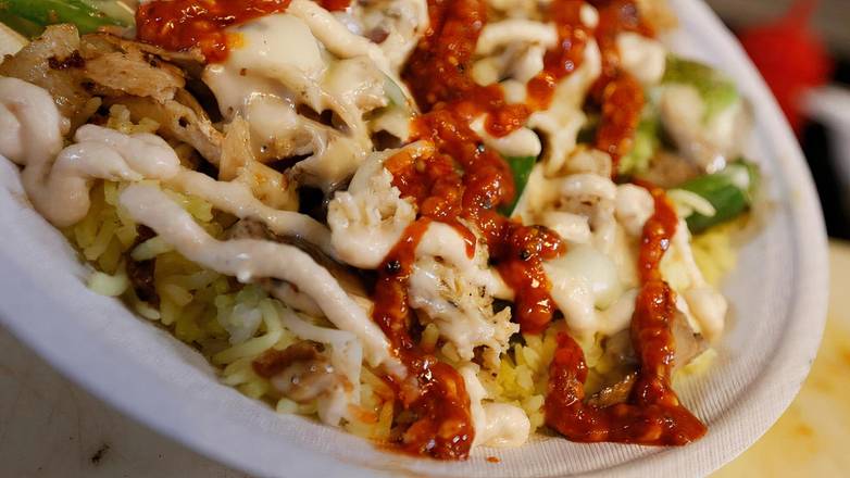 Order 19. 420 Bowls (Beef, Chicken or Gyro) food online from Munch Hut deli and store store, Athens (Clarke County) on bringmethat.com