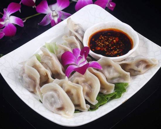 Order Gyoza(steam)-6PC 水饺 food online from Ten Second Yunnan Rice Noodle store, New Haven on bringmethat.com