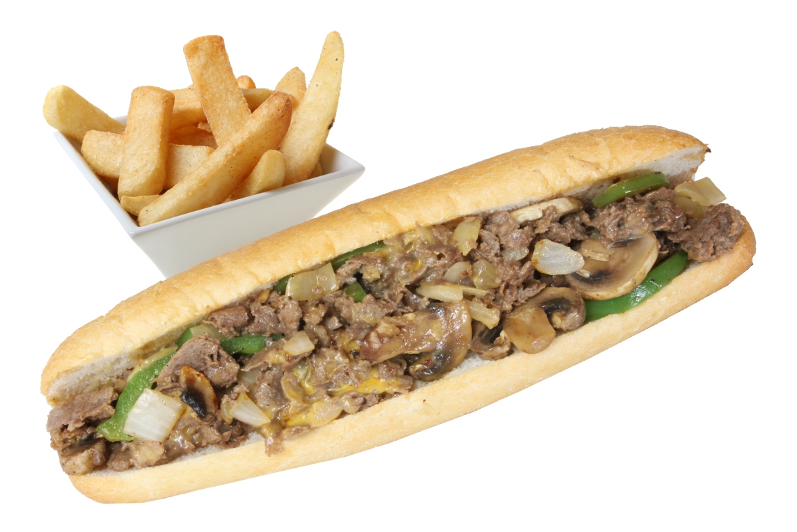 Order Philly Steak Supreme Sandwich food online from Big Mama's and Papa's Pizzeria store, Granada Hills on bringmethat.com