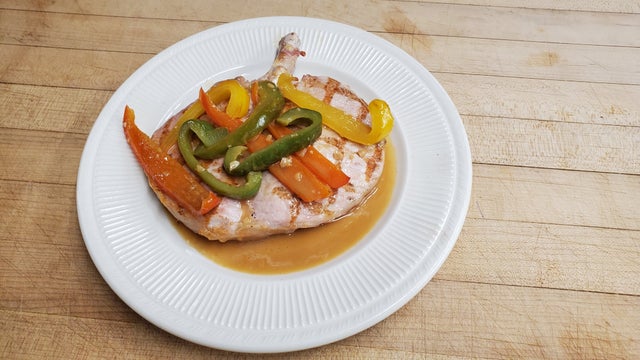 Order Pork Chops food online from A Touch of Italy store, Egg Harbor Township on bringmethat.com