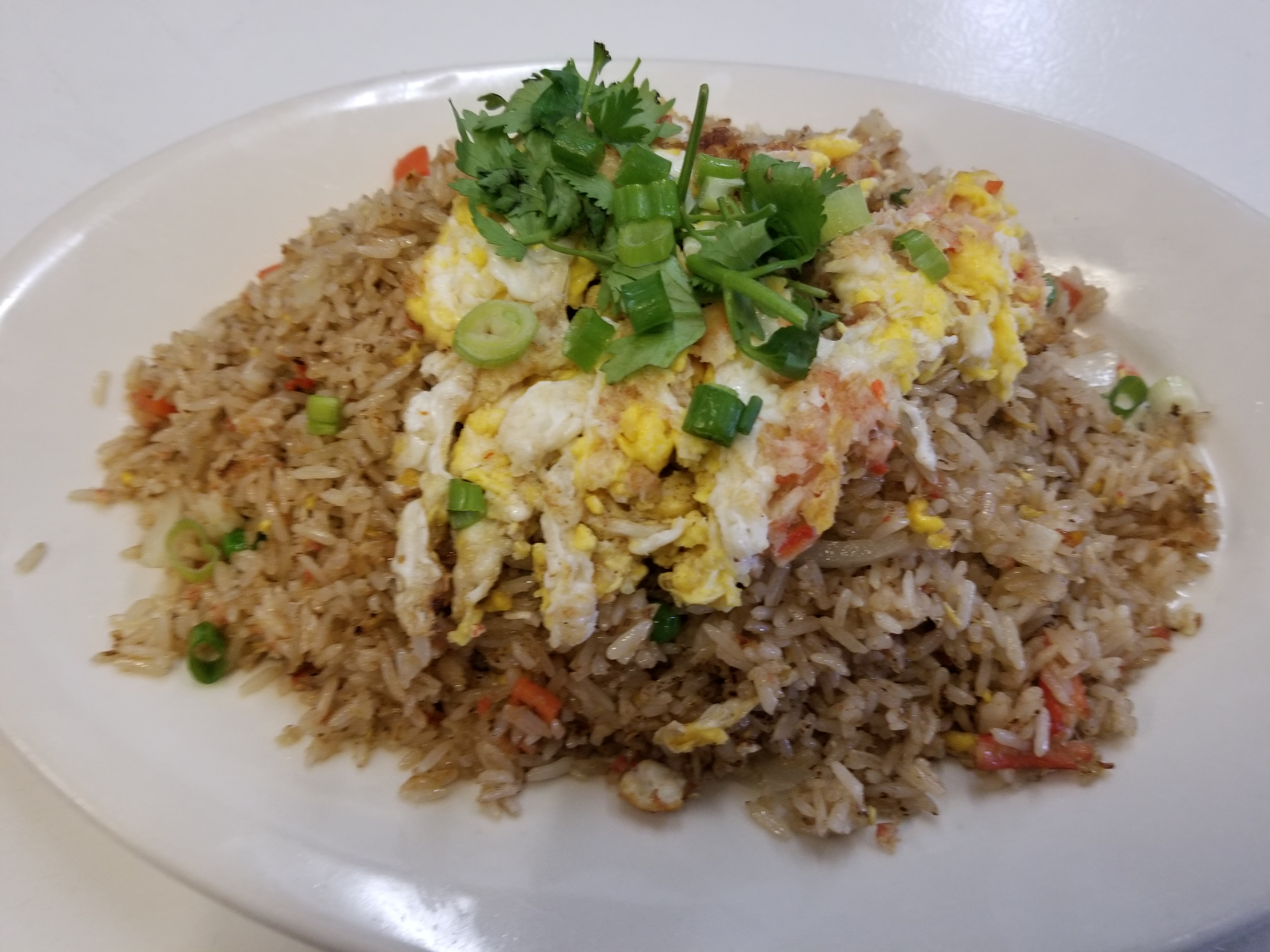 Order Crab Fried Rice food online from At Bangkok store, Los Angeles on bringmethat.com