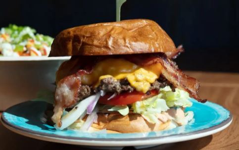 Order Bacon Cheeseburger food online from Divine Bovine Burgers store, Tucson on bringmethat.com