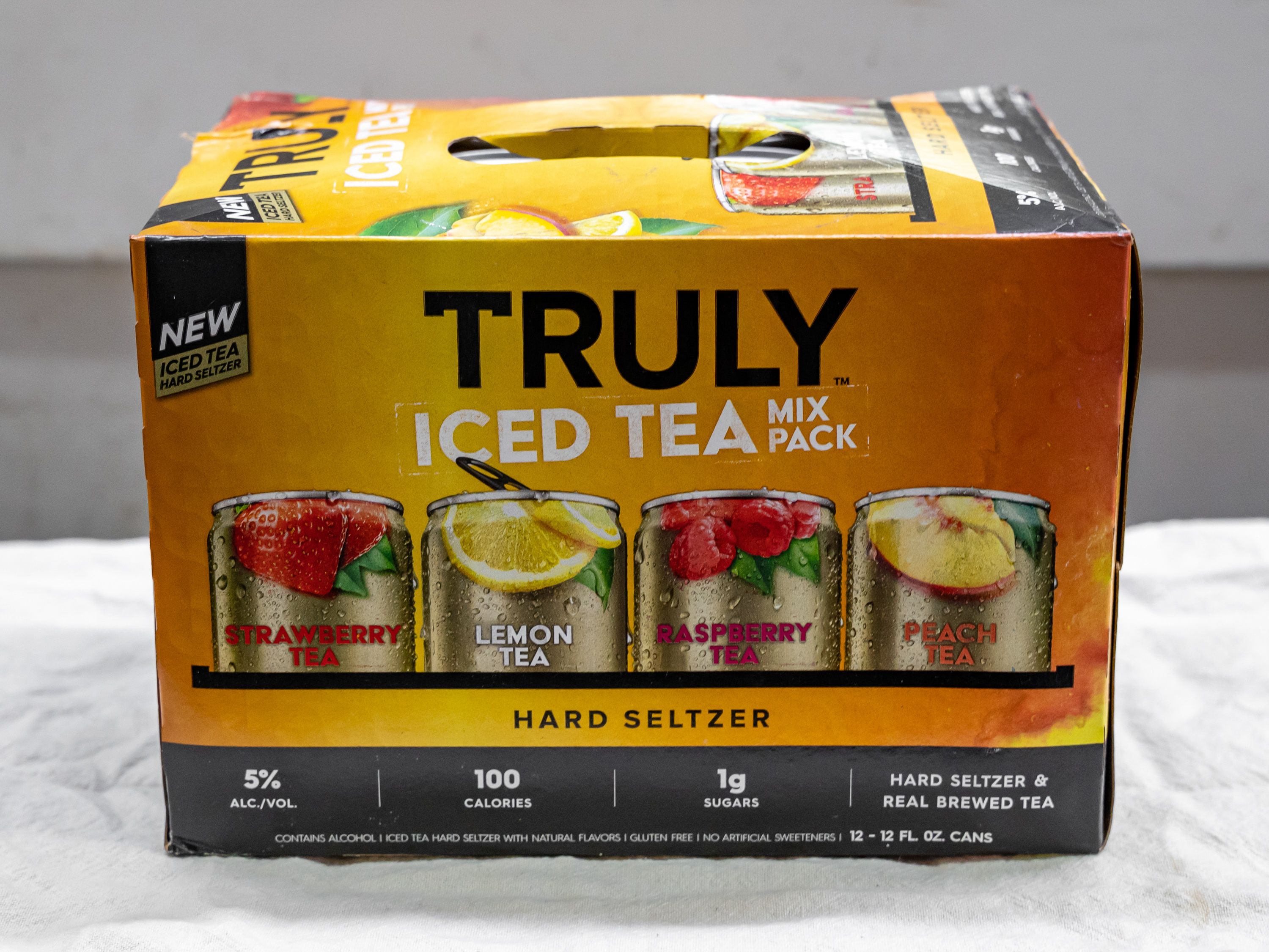 Order Truly Iced Tea Mix Pack - 12pk (12oz) food online from Quentin Deli and Grocery store, Brooklyn on bringmethat.com