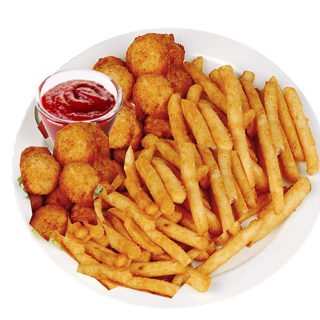 Order French fries and chicken nuggets food online from Kichi Asian Cuisine & Sushi store, Knoxville on bringmethat.com