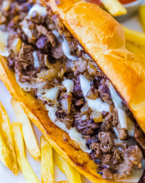 Order Steak Philly Sandwich food online from Stanley's Grill store, Chicago on bringmethat.com