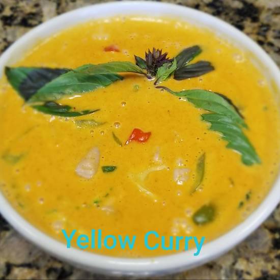 Order C2-Yellow Curry food online from Golden Thai Cuisine store, Orem on bringmethat.com