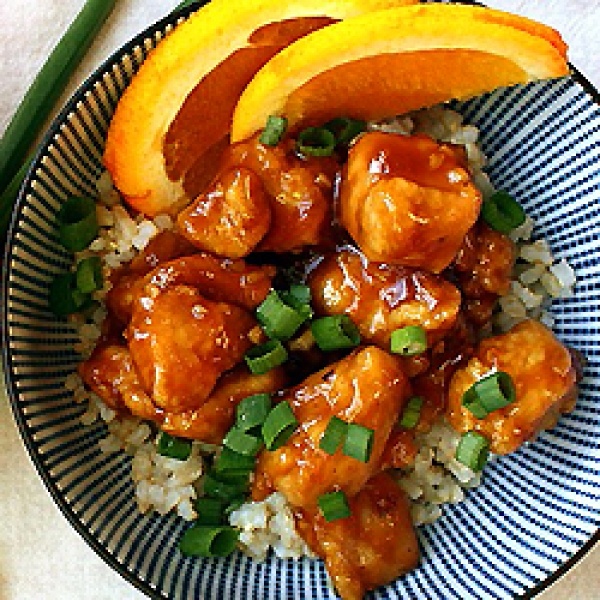 Order 30. Orange Chicken Combination Platter food online from China Gourmet store, Palmetto Bay on bringmethat.com