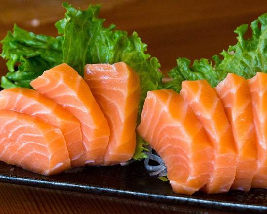Order Sashimi - 8 slices of Salmon food online from Noriega Teriyaki House store, San Francisco on bringmethat.com
