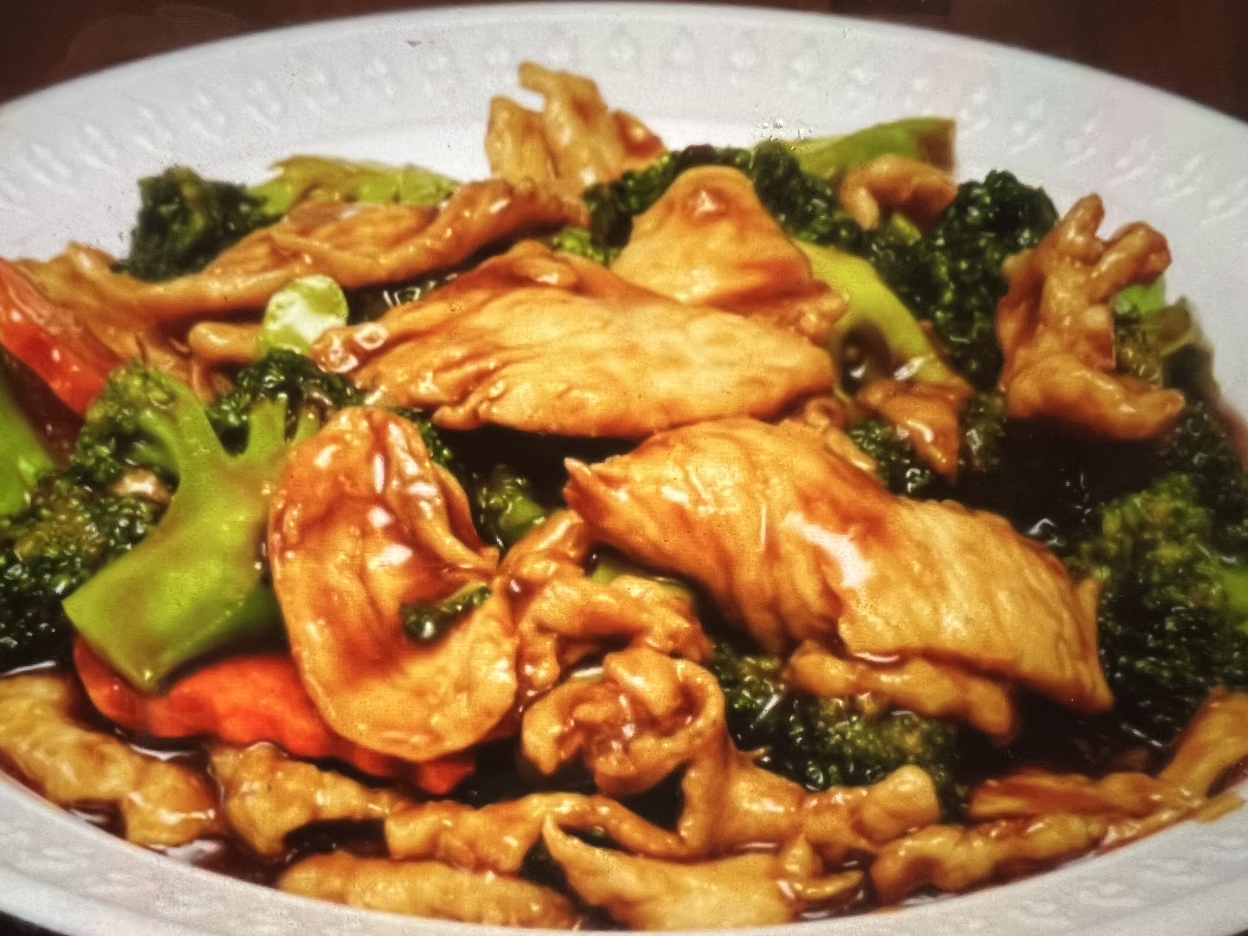 Order Chicken broccoli 芥兰鸡 food online from Yummy store, Ridgewood on bringmethat.com