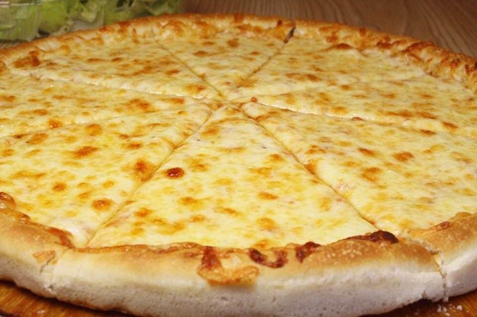 Order Cheese Pizza food online from Olympus Pizza store, Manchester on bringmethat.com