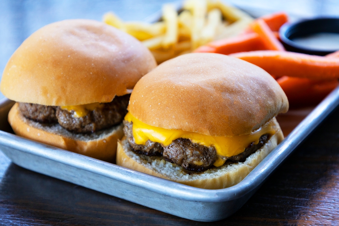 Order Kid's Mini Burger food online from Stacked store, Huntington Beach on bringmethat.com