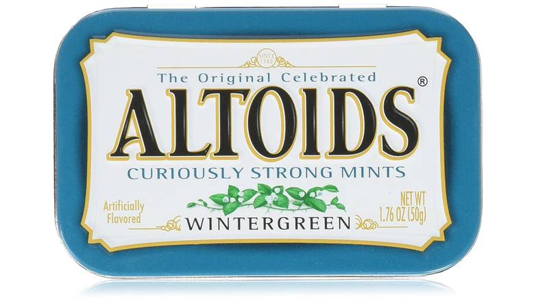 Order Altoids Wintergreen Mints food online from Shell Rock Spring store, Bel Air on bringmethat.com