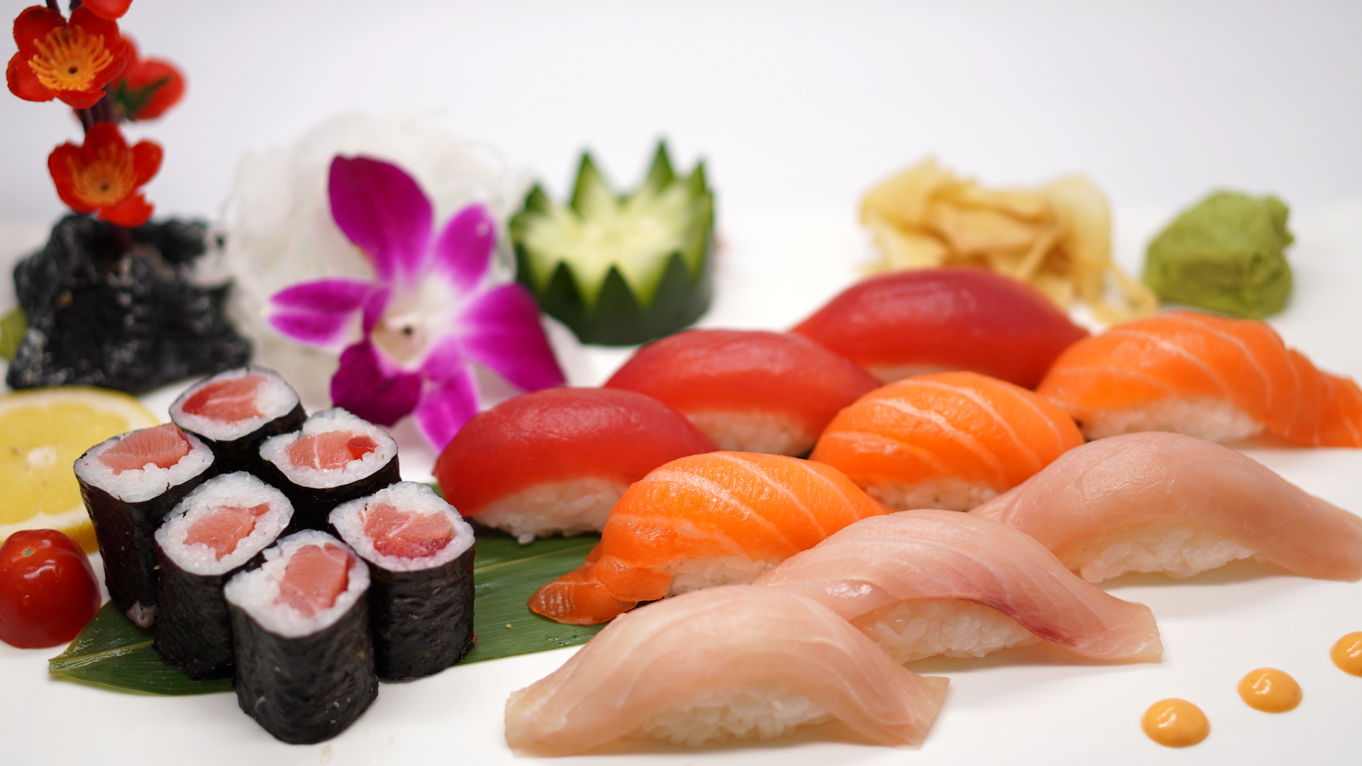 Order Trio Sushi food online from Mizu Japanese Restaurant store, Niles on bringmethat.com