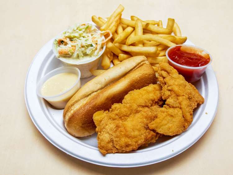 Order Chicken Tenders Dinner food online from Ted's Fish Fry store, Clifton Park on bringmethat.com