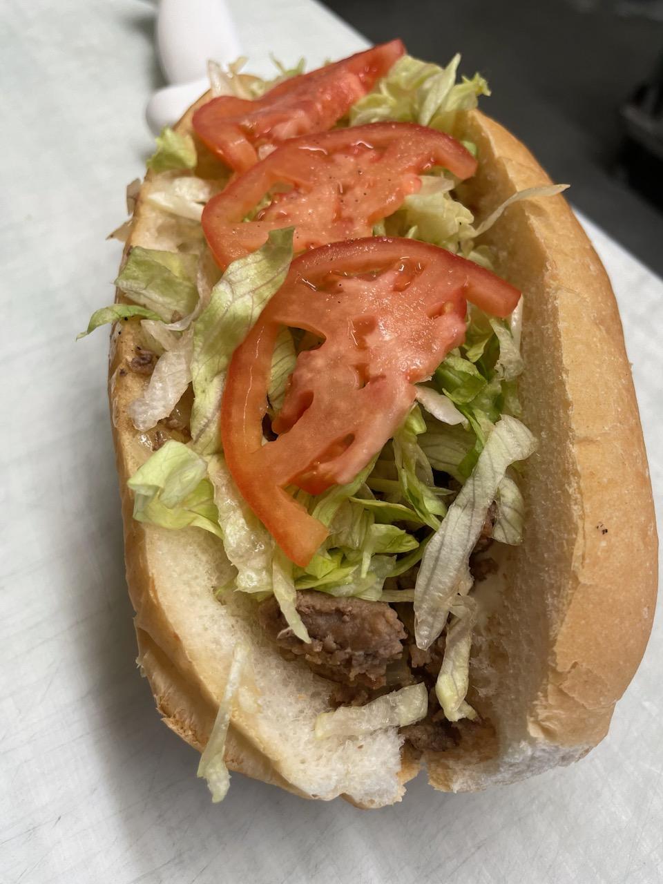 Order Small Cali Cheese Steak food online from Slugger's Pizzeria store, Lancaster on bringmethat.com