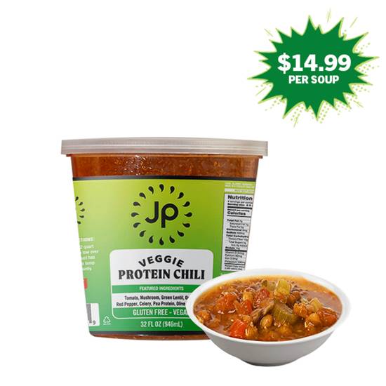 Order Veggie Protein Chili food online from Juice Press store, Southampton on bringmethat.com