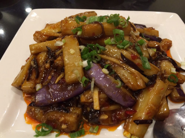 Order Eggplant with Spicy Garlic Sauce 魚香茄子 food online from Chili House store, San Francisco on bringmethat.com