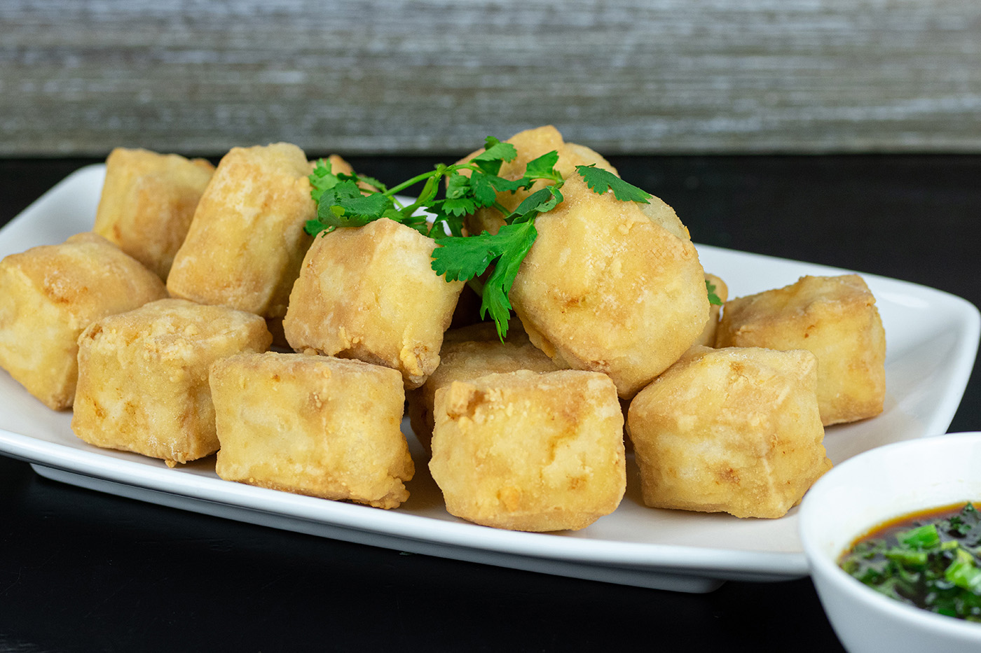 Order 9. Fried Tofu food online from Kv Noodle store, San Jose on bringmethat.com