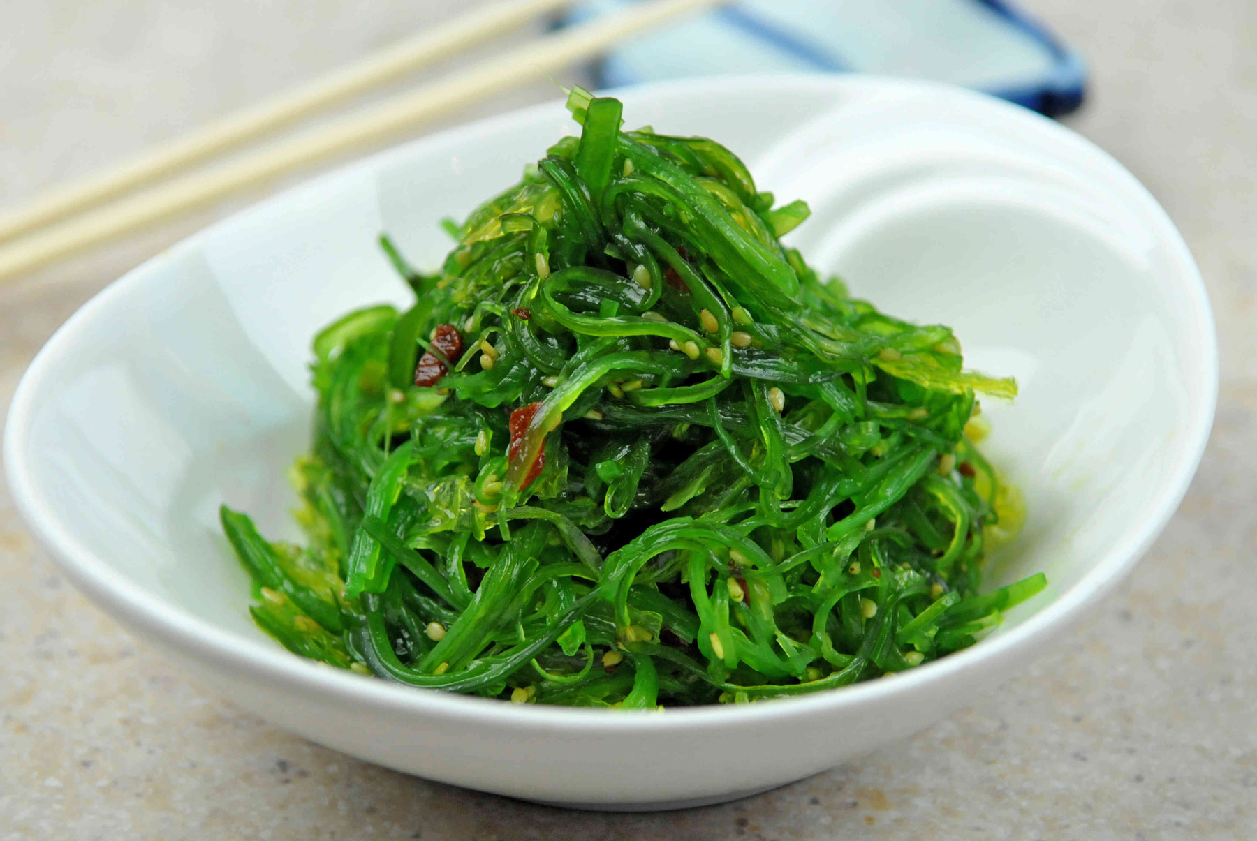 Order Seaweed Salad food online from Super Ninja Japanese Steakhouse store, Virginia Beach on bringmethat.com