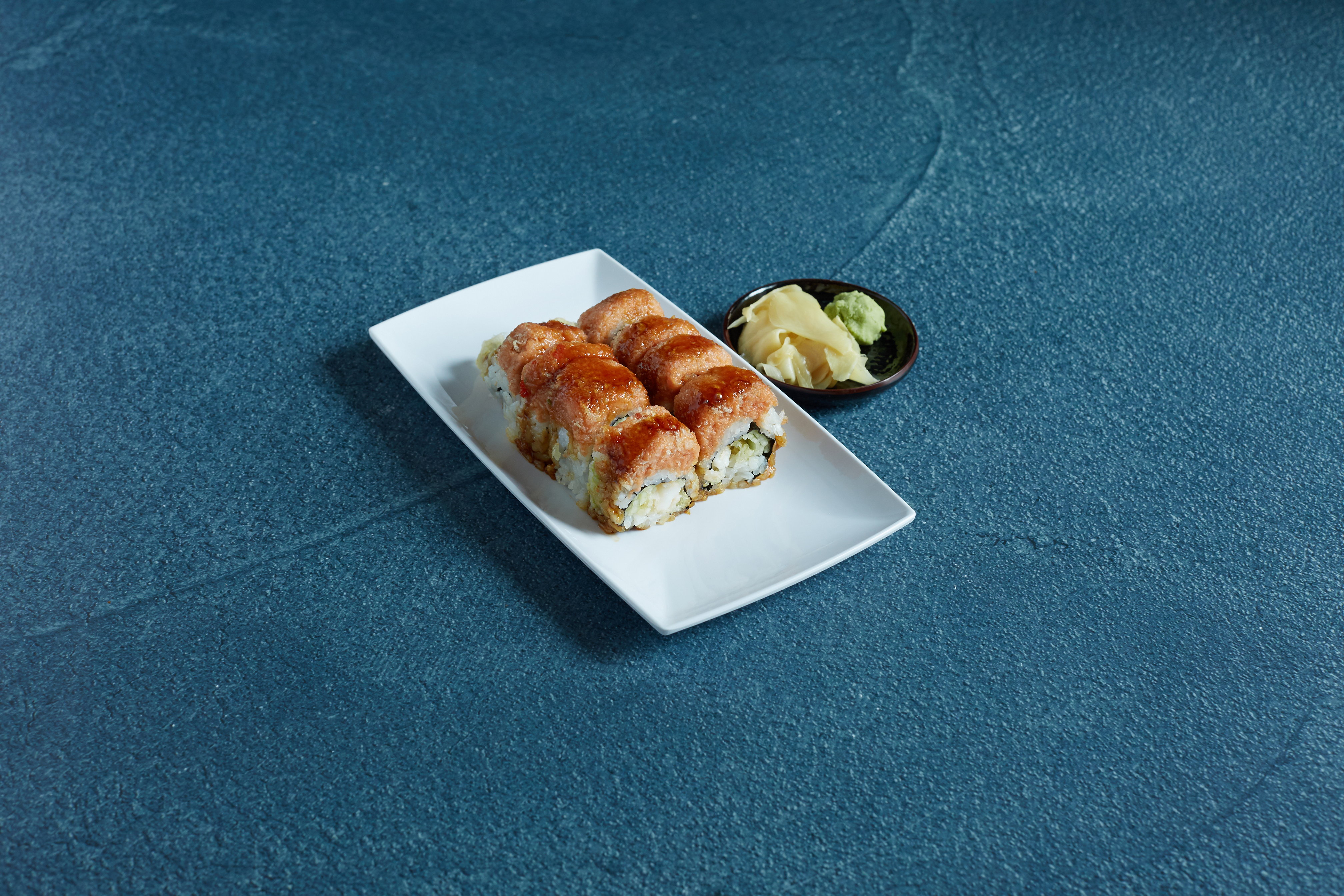 Order 7. Volcano Roll food online from Takara Sushi store, Minneapolis on bringmethat.com