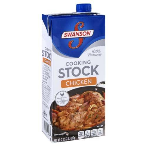 Order Swanson · Chicken Cooking Stock (32 oz) food online from Albertsons store, Hayden on bringmethat.com